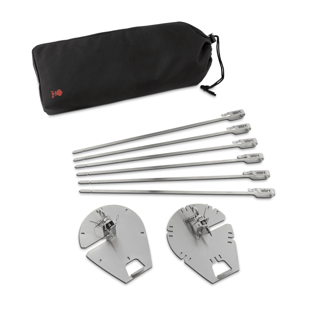 Weber CRAFTED 7675 Rotisserie Skewer Set BBQ Accessories 4 Weber CRAFTED 7675 Rotisserie Skewer Set BBQ Accessories