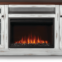 Napoleon The Charlotte Electric Fireplace Mantel Package NEFP30-3820AW Fireplaces & Heaters