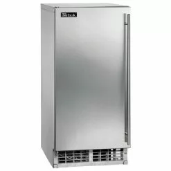 Perlick 15" Ada Compliant Cubelet Ice Maker With Stainless Steel Solid Door Hin H80CIMS-ADL