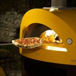 Alfa Forni Wood Fired Pizza Oven - Allegro W/ Base (Fire Yellow) BBQs & Smokers 8 Alfa Forni Wood Fired Pizza Oven - Allegro W/ Base (Fire Yellow) BBQs & Smokers