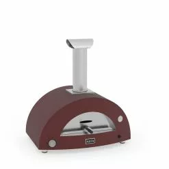 BBQs & Smokers Alfa Forni Gas/Wood Fired Pizza Oven - Brio (Antique Red)