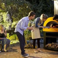 Alfa Forni Wood Fired Pizza Oven - Allegro (Yellow) BBQs & Smokers