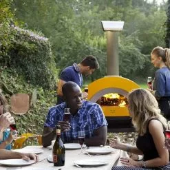 Alfa Forni Wood Fired Pizza Oven - Allegro (Yellow) BBQs & Smokers