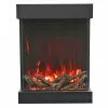 Fireplaces & Heaters Amantii 29" X 39" Tru-View 3-sided Indoor / Outdoor Electric Fireplace