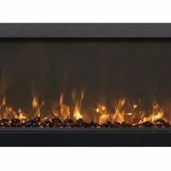Amantii 30" Panorama Extra Slim Indoor / Outdoor Built-in Electric Fireplace