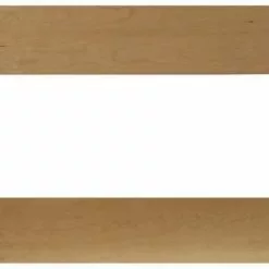 BBQ Accessories Amantii 40" Natural Birch Wood Mantel Surround (40" Panorama Extra Slim) - MAN-BMNB-XS40