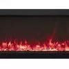Amantii 40" Panorama Extra Slim Indoor / Outdoor Built-in Electric Fireplace