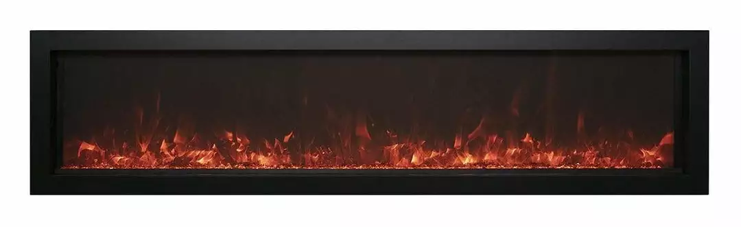 Amantii 40" Panorama Extra Slim Indoor / Outdoor Built-in Electric Fireplace 6 Amantii 40" Panorama Extra Slim Indoor / Outdoor Built-in Electric Fireplace