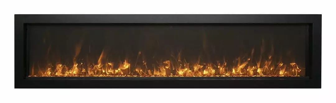 Amantii 40" Panorama Extra Slim Indoor / Outdoor Built-in Electric Fireplace 7 Amantii 40" Panorama Extra Slim Indoor / Outdoor Built-in Electric Fireplace