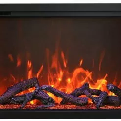 Amantii 44" Traditional Bespoke Electric Fireplace Fireplaces & Heaters