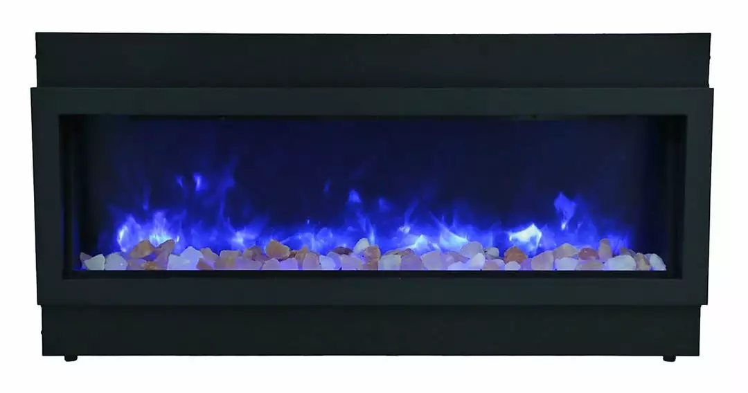 Fireplaces & Heaters Amantii 50" Panorama Deep Indoor / Outdoor Built-in Electric Fireplace 2 Fireplaces & Heaters Amantii 50" Panorama Deep Indoor / Outdoor Built-in Electric Fireplace