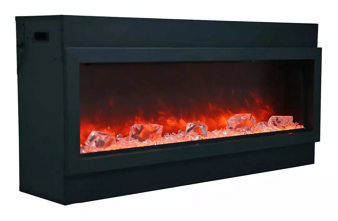 Fireplaces & Heaters Amantii 50" Panorama Deep Indoor / Outdoor Built-in Electric Fireplace 12 Fireplaces & Heaters Amantii 50" Panorama Deep Indoor / Outdoor Built-in Electric Fireplace