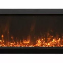 Amantii 50" Panorama Extra Slim Indoor / Outdoor Built-in Electric Fireplace