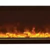 Fireplaces & Heaters Amantii 50" Panorama Slim Indoor / Outdoor Built-in Electric Fireplace