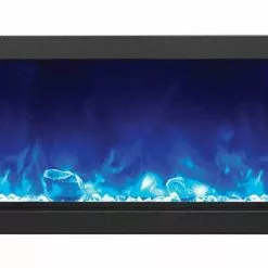 Amantii 60" Panorama Deep Indoor / Outdoor Built-in Electric Fireplace