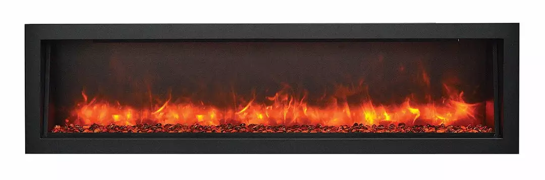 Amantii 60" Panorama Slim Indoor / Outdoor Built-in Electric Fireplace Fireplaces & Heaters 1 Amantii 60" Panorama Slim Indoor / Outdoor Built-in Electric Fireplace Fireplaces & Heaters