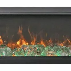 Amantii 60" Symmetry Extra Tall Bespoke Electric Fireplace Fireplaces & Heaters