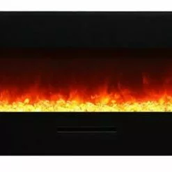 Amantii 60" Wall/Flush-Mount Electric Fireplace
