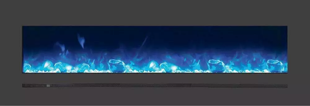 Fireplaces & Heaters Amantii 60" Wall/Flush-Mount Linear Electric Fireplace W/ Steel Surround 1 Fireplaces & Heaters Amantii 60" Wall/Flush-Mount Linear Electric Fireplace W/ Steel Surround