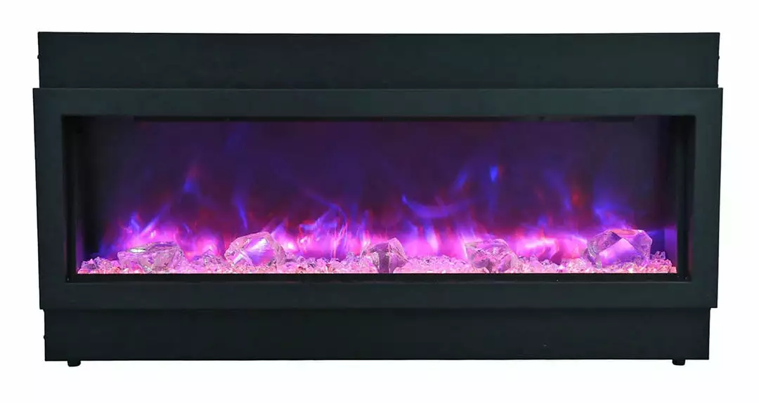 Amantii 72" Panorama Deep Indoor / Outdoor Built-in Electric Fireplace 3 Amantii 72" Panorama Deep Indoor / Outdoor Built-in Electric Fireplace