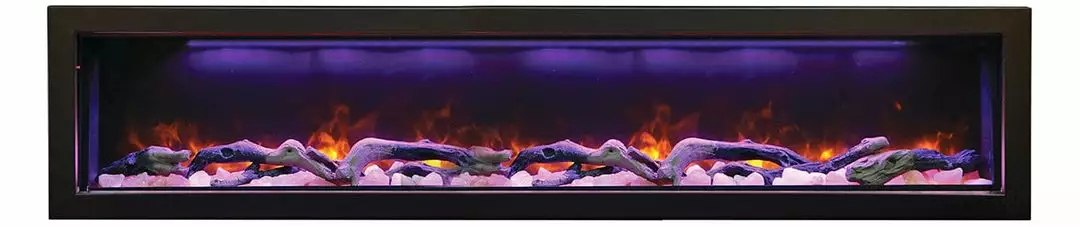 Amantii 72" Panorama Deep Indoor / Outdoor Built-in Electric Fireplace 12 Amantii 72" Panorama Deep Indoor / Outdoor Built-in Electric Fireplace
