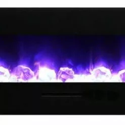 Amantii 72" Wall/Flush-Mount Electric Fireplace Fireplaces & Heaters