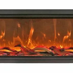 Amantii 74" Symmetry Extra Tall Electric Fireplace Fireplaces & Heaters
