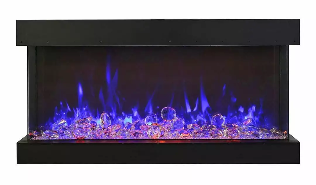 Fireplaces & Heaters Amantii 88" Tru-View Extra Tall 3-sided Indoor / Outdoor Electric Fireplace 3 Fireplaces & Heaters Amantii 88" Tru-View Extra Tall 3-sided Indoor / Outdoor Electric Fireplace