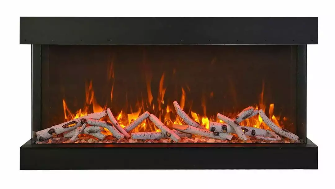 Fireplaces & Heaters Amantii 88" Tru-View Extra Tall 3-sided Indoor / Outdoor Electric Fireplace 2 Fireplaces & Heaters Amantii 88" Tru-View Extra Tall 3-sided Indoor / Outdoor Electric Fireplace