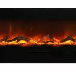 Fireplaces & Heaters Amantii 88" Wall/Flush-Mount Electric Fireplace 7 Fireplaces & Heaters Amantii 88