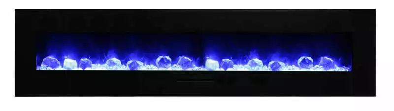 Fireplaces & Heaters Amantii 88" Wall/Flush-Mount Electric Fireplace 2 Fireplaces & Heaters Amantii 88" Wall/Flush-Mount Electric Fireplace