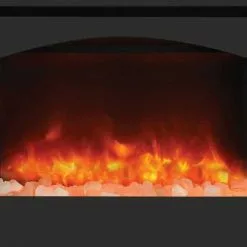 BBQ Accessories Amantii Arch Steel Surround For Zero Clearance Fireplace Insert - STL-ARCH