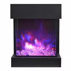 Amantii Cube 3-Sided Electric Fireplace