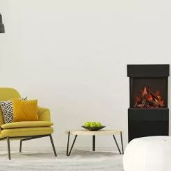 Amantii Cube 3-Sided Electric Fireplace