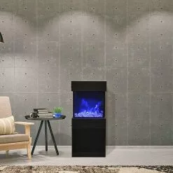 Amantii Cube 3-Sided Electric Fireplace