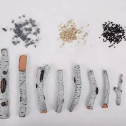 BBQ Accessories Amantii Designer Birch Media Kit - DESIGN-MEDIA-BIRCH-10PCE