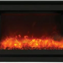 Amantii Steel Surround For Zero Clearance Fireplace Insert - STL-SQ