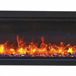 Fireplaces & Heaters Amantii Symmetry Bespoke 60" Electric Fireplace