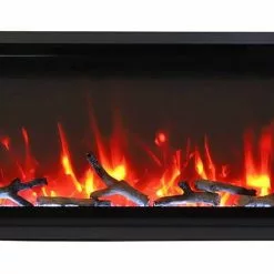 Fireplaces & Heaters Amantii Symmetry Extra Slim Electric Fireplace (50")