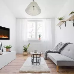 Fireplaces & Heaters Amantii Symmetry Extra Slim Electric Fireplace (50