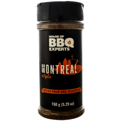 BBQ Experts Montreal Style Rub & Dry Marinade 150g (5.29oz) Sauces & Rubs