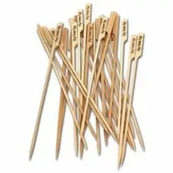 Big Green Egg BBQ Accessories BGE Bambo Skewers 10 In (25 Skewers Per Pack) 117465