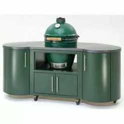 Big Green Egg BGE Custom Aluminum Cooking Island 76" Includes Locking Casters XL 121304 Cooking Grates, Grids & Grills