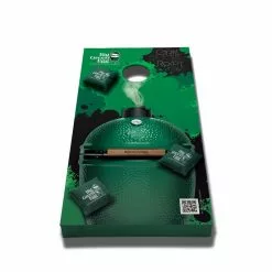 Big Green Egg BGE Custom Bean Bag Toss Game, Includes 8 Bags And Carry Case 115645