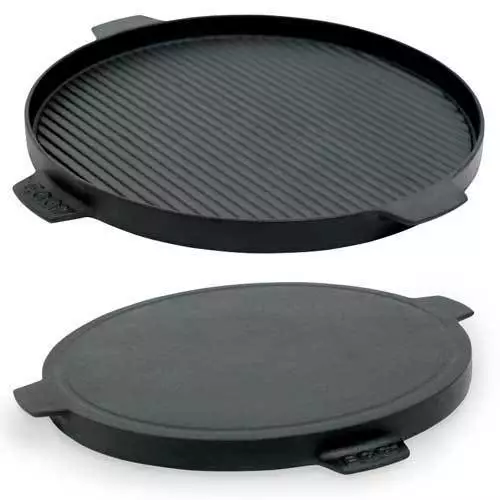 Big Green Egg 117656 Dual Sided Iron Plancha Griddle 14" 1 Big Green Egg 117656 Dual Sided Iron Plancha Griddle 14"
