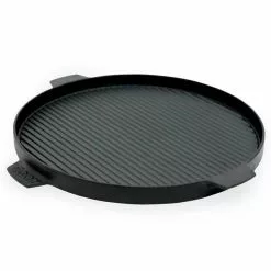 Big Green Egg 117656 Dual Sided Iron Plancha Griddle 14" 5 Big Green Egg 117656 Dual Sided Iron Plancha Griddle 14