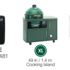 Big Green Egg 126481 Universal-Fit Egg Cover D (XLarge, Large EGG In 49'' Island)