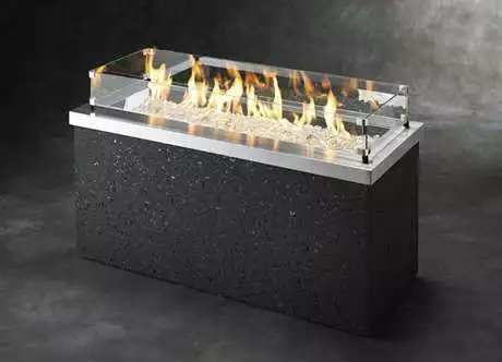 Fireplaces & Heaters National Energy Equipment Tog Fire Pit Table Key Largo Linear Midnight Mist (19 1/2 X 48 X 23 3/4 ) FST KL-1242-MM-BLK-K 2 Fireplaces & Heaters National Energy Equipment Tog Fire Pit Table Key Largo Linear Midnight Mist (19 1/2 X 48 X 23 3/4 ) FST KL-1242-MM-BLK-K