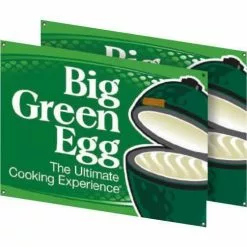 Big Green Egg Logo Outdoor Banner 3" X 4" 117137