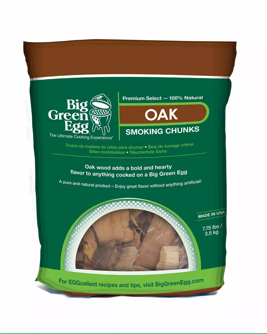 Big Green Egg Oak Smoking Wood Chunks BBQ Accessories 1 Big Green Egg Oak Smoking Wood Chunks BBQ Accessories